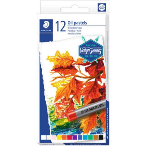 Pastele olejne Staedtler, 12 kolorów